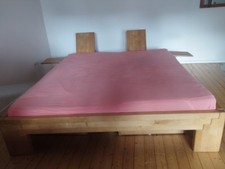 Massivholzbett erle stecksyste gebraucht kaufen  Weilburg