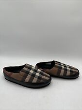 Burberry check slippers d'occasion  Expédié en Belgium