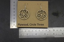 Laser cut earrings for sale  WEDMORE
