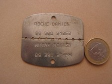 Insigne plaque identite d'occasion  Gréoux-les-Bains