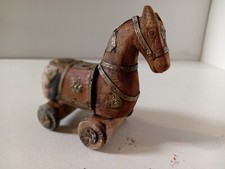 Wooden horse and d'occasion  Expédié en Belgium
