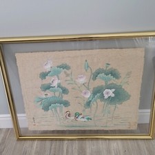 Antique signed asian for sale  Foley