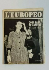 Europeo anno n.25 usato  Italia