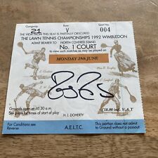 Federer autographe signé d'occasion  Bois-le-Roi