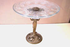 Plateau pied bronze d'occasion  Poissy
