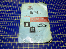 Instruction manual drivers for sale  GRAVESEND