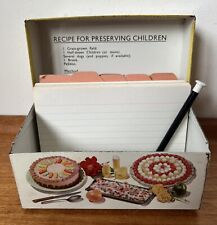 Vintage retro recipe for sale  TRURO