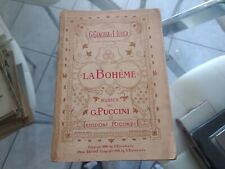 Libretto opera boheme usato Libretto opera boheme usato  Virle Piemonte