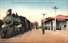 SANTA ROSA CALIFORNIA CA Northwestern Pacific Railroad Train Station Depot PC comprar usado  Enviando para Brazil