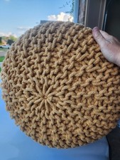 Boho round crocheted d'occasion  Expédié en Belgium