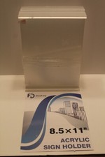 Acrylic sign holder for sale  Piqua