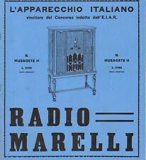 Pubblicita 1931 radio usato  Biella