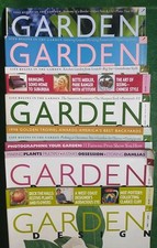 Garden design magazines for sale  Ligonier