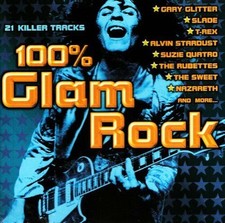 100 glam rock for sale  UK