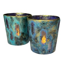 Hand painted glass for sale  Stem