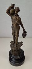 Metal figurine boy for sale  WAKEFIELD