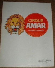 Programme cirque circus d'occasion  Brignais