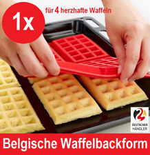 Waffelform silikon waffel gebraucht kaufen  Dortmund