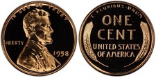 1958 gem proof d'occasion  Expédié en Belgium