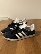 Adidas Gazelle Granatowe Trampki UK 8 – Retro Klasyczne Zamszowe Sneakersy Retro, używany na sprzedaż  Wysyłka do Poland
