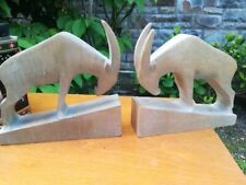 Buchstütze steinbock figur gebraucht kaufen  Essen