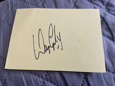 Unknown autograph signed for sale  SUNDERLAND