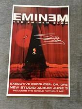 Poster tour eminem usato  Spedire a Italy