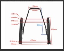 Seat sliders universal. for sale  PENARTH