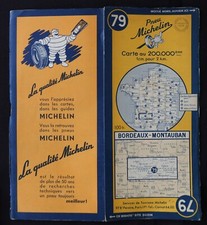 Carte michelin bordeaux d'occasion  Nantes-