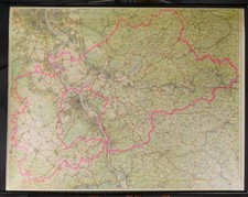 Vintage landkarte rollbild gebraucht kaufen  Deutschland