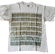 VINTAGE 1993 ANDY WARHOL COCA COLA POPART T-SHIRT M comprar usado  Enviando para Brazil
