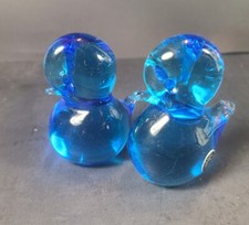 birds 2 blue glass for sale  Albert City