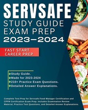 Servsafe study guide for sale  Springdale