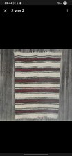 Handgewebte wolldecke 140x220 gebraucht kaufen  Berlin