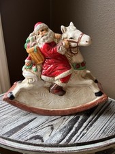 Vintage musical santa for sale  Clive