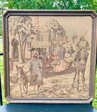 Antique framed woven for sale Antique framed woven for sale  Greenwood