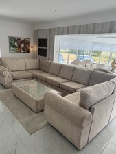 Large shaped sofa for sale  LIVERPOOL