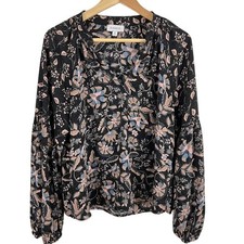 Evereve floral blouse for sale  Minneapolis