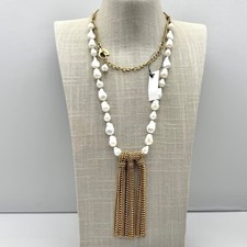 Chicos necklace white for sale  Charleston