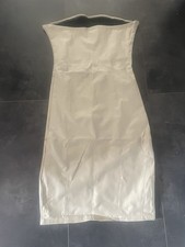 Kunstlederkleid minikleid beig gebraucht kaufen  Heidelberg