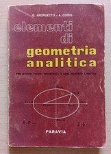 Elementi geometria analitica usato  Volvera