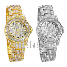 Relógio de pulso masculino de luxo com números romanos mostrador de pulseira de strass analógico quartzo comprar usado Relógio de pulso masculino de luxo com números romanos mostrador de pulseira de strass analógico quartzo comprar usado  Enviando para Brazil