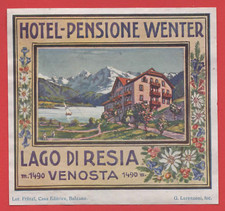 Etichetta albergo hotel usato  Bologna