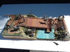 Diorama napoléon pontonniers d'occasion  Varces-Allières-et-Risset