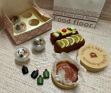 Re-ment Miniatura Loja de Departamentos Compras Bolos Comida Pudim Presente 2005 Rement comprar usado  Enviando para Brazil