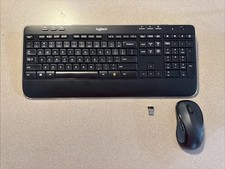 Logitech Wireless Combo Mk520 con teclado y ratón láser M510 con receptor. segunda mano  Embacar hacia Mexico