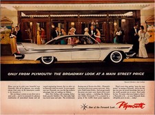 Print plymouth 1958 for sale  Elk Grove