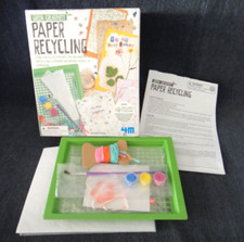4M Green Creativity Paper Recycling Kit Craft Activity, usado comprar usado 4M Green Creativity Paper Recycling Kit Craft Activity, usado comprar usado  Enviando para Brazil