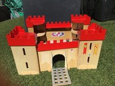 Childs wooden castle for sale  NORTHAMPTON