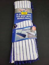NOVO Pacote com 2 Almofadas de Substituição Reynera Refil de Microfibra para Flip Mop Uso Molhado e Seco comprar usado  Enviando para Brazil